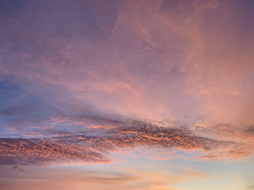 golden hour and clouds