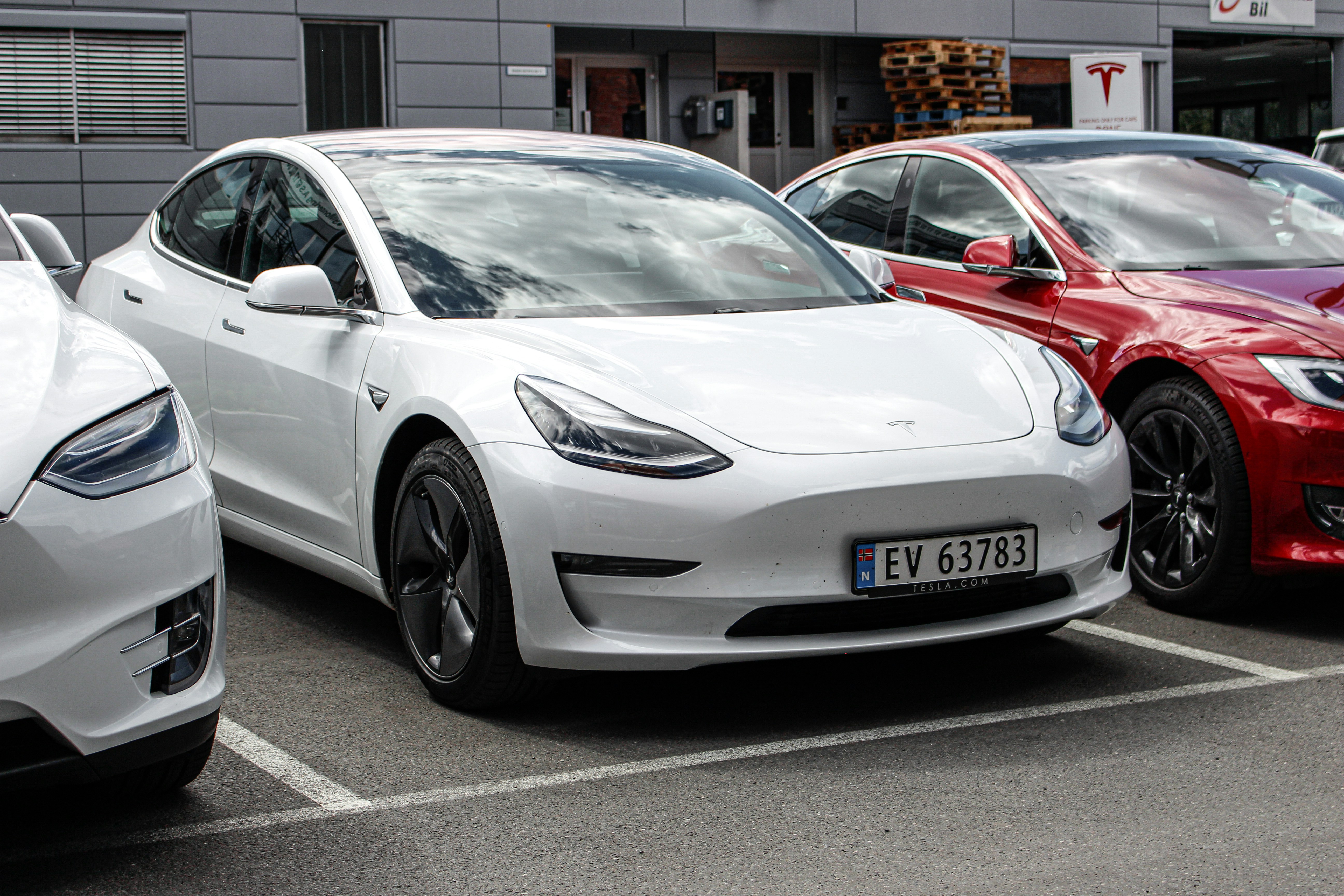 White Tesla Sedan Photo Free Automobile Image On Unsplash