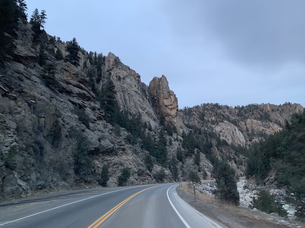 grey road during daytime