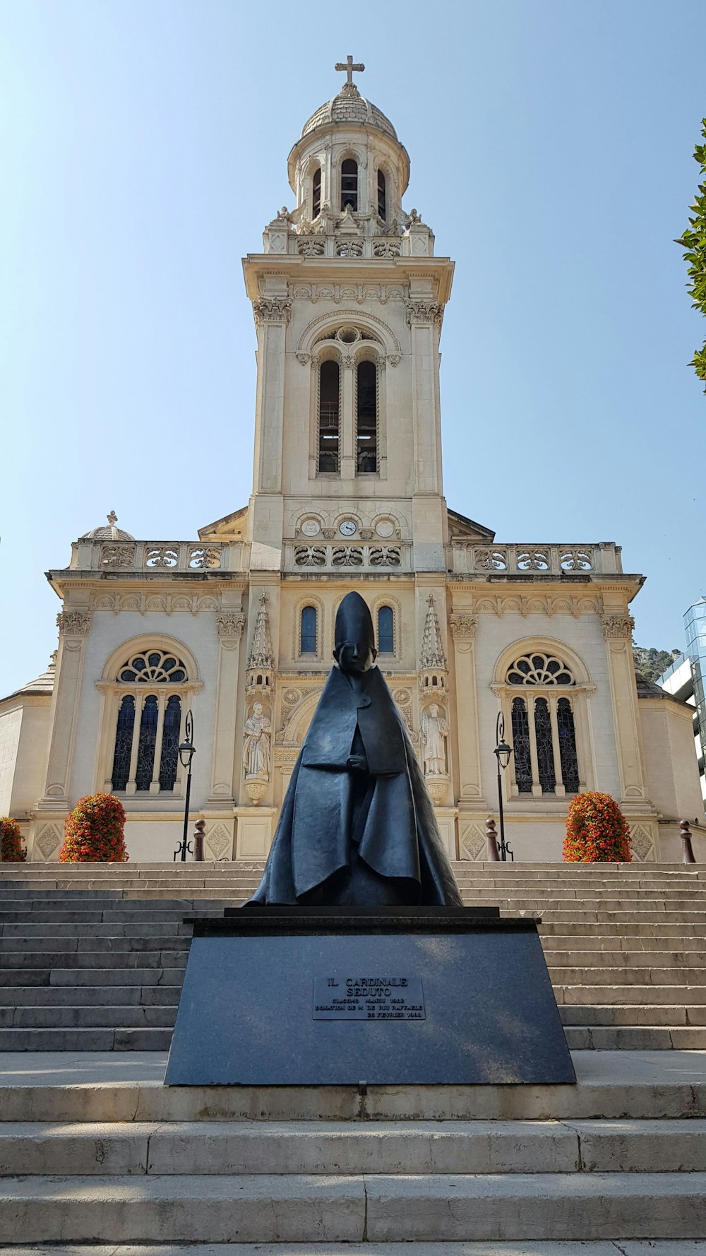 black male statue