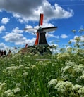 windmill during daytime