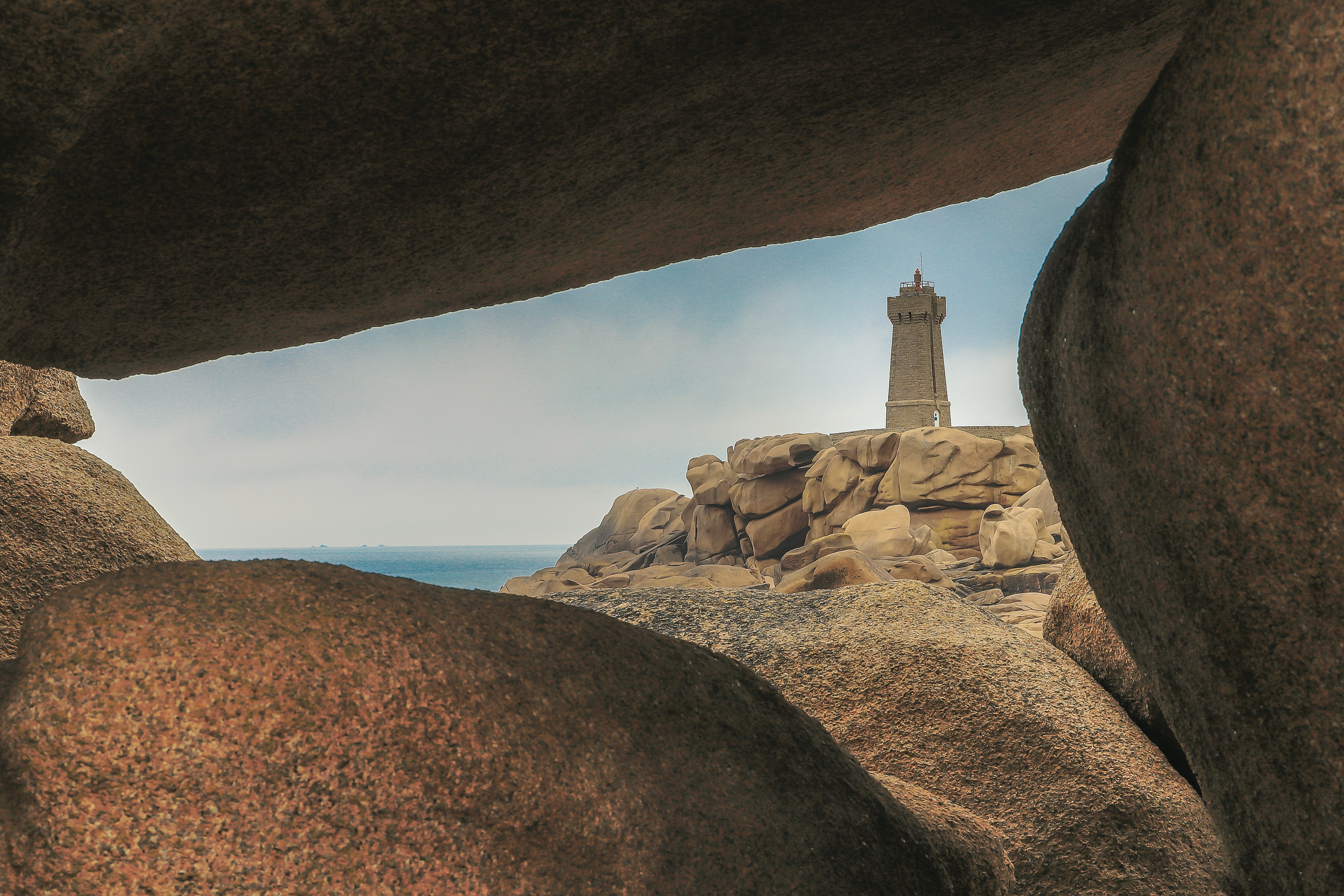 gray lighthouse under blue sky