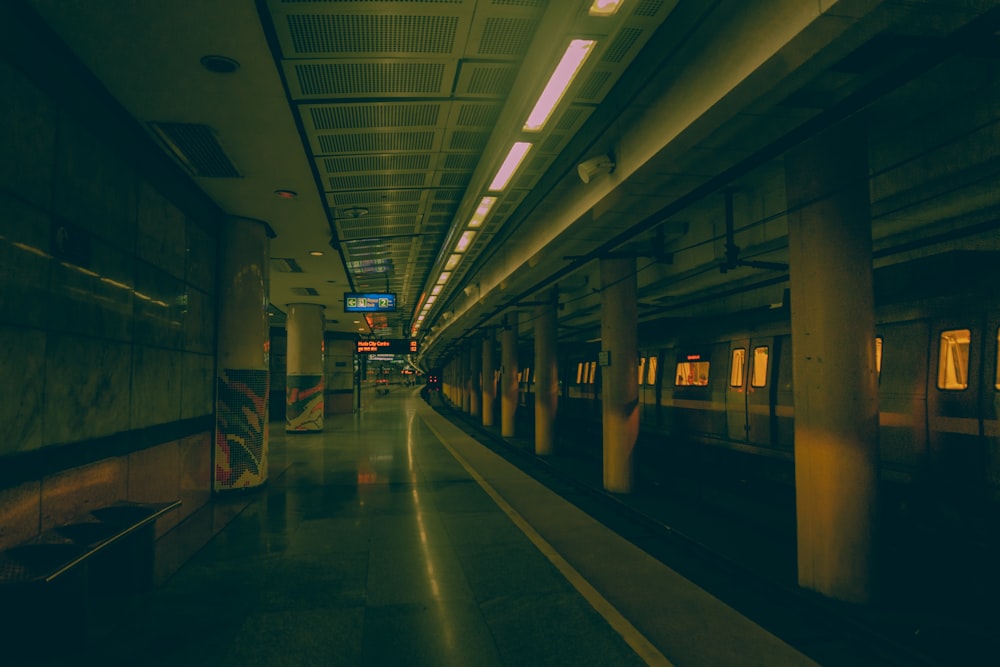 empty subway