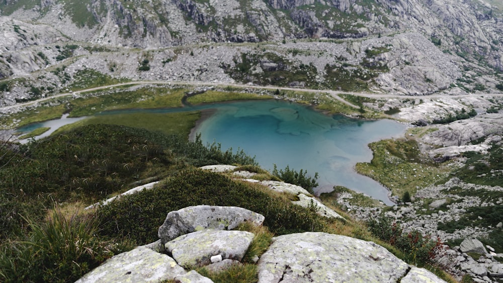 wide angle photography of lake during daytime