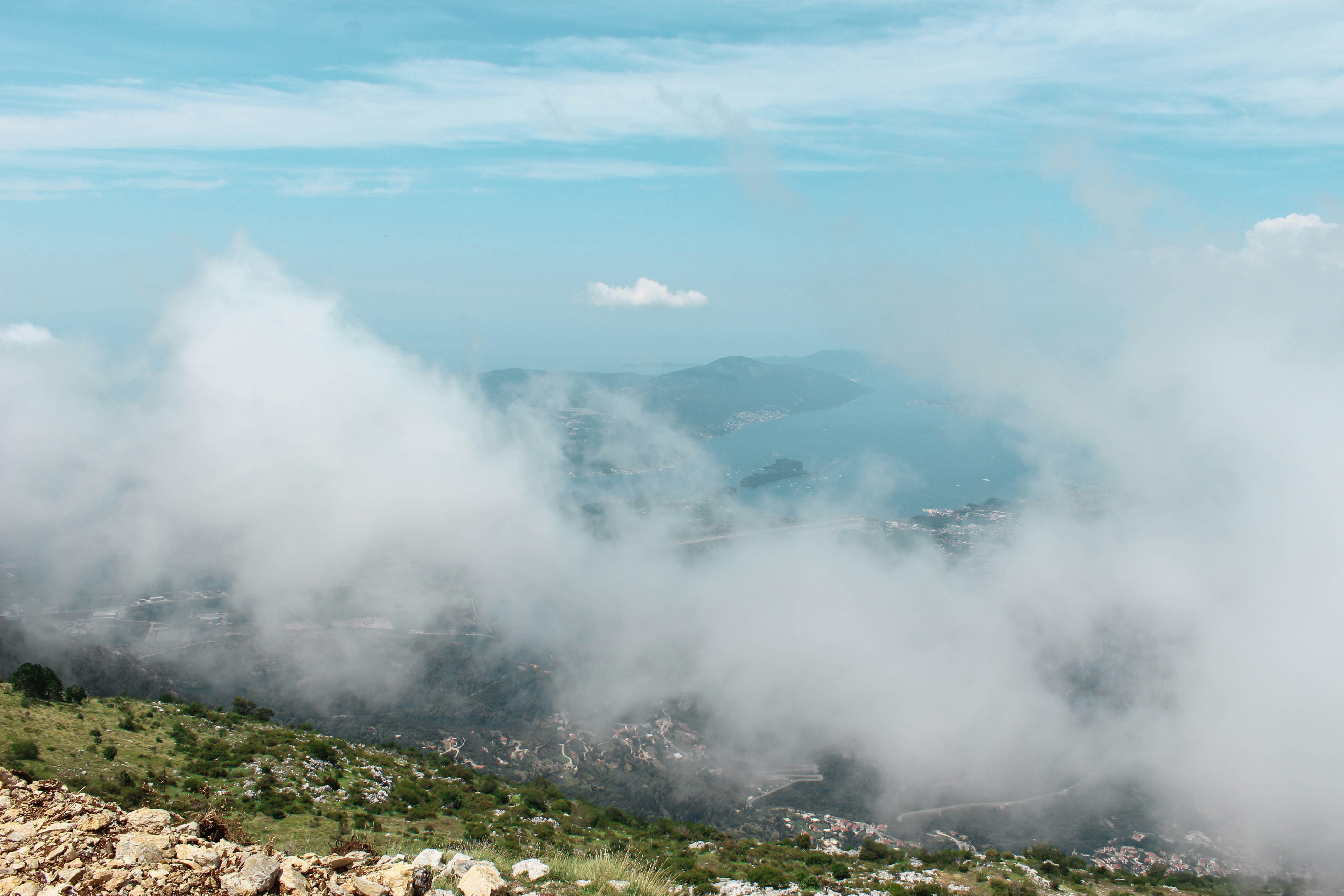 aerial photo of land during daytime
