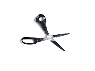 black handled scissors wallpaper