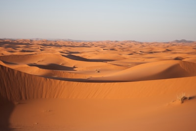 desert during day
