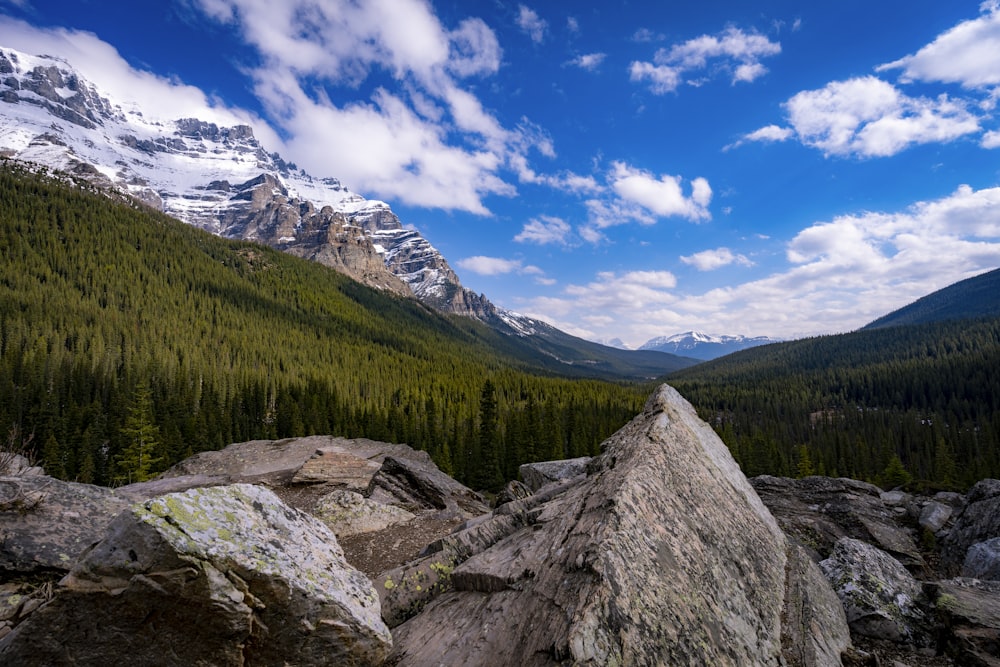 mountain under blue sky