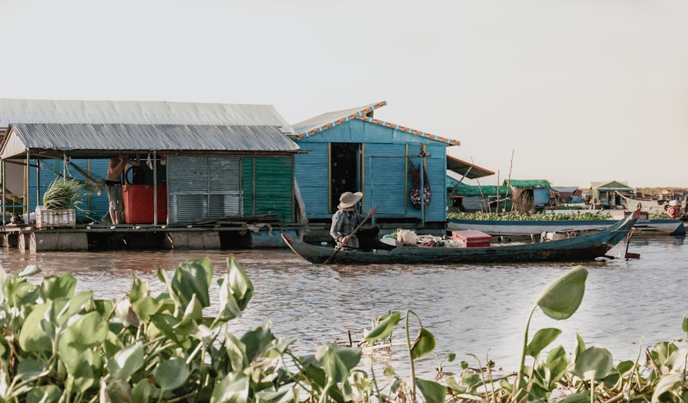 man on boat