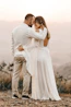 man and woman hugging each other