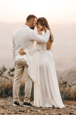 the journey ahead,how to photograph man and woman hugging each other