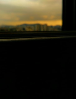 A blurred cityscape through a window, hinting at the broad reach of Spirited Ventures.