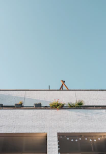 white concrete building