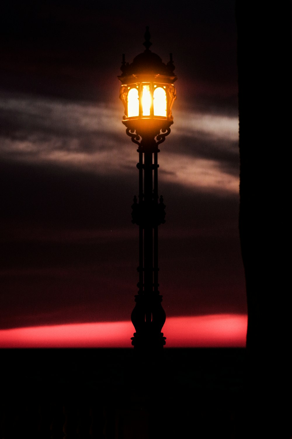 silhouette photography of tower