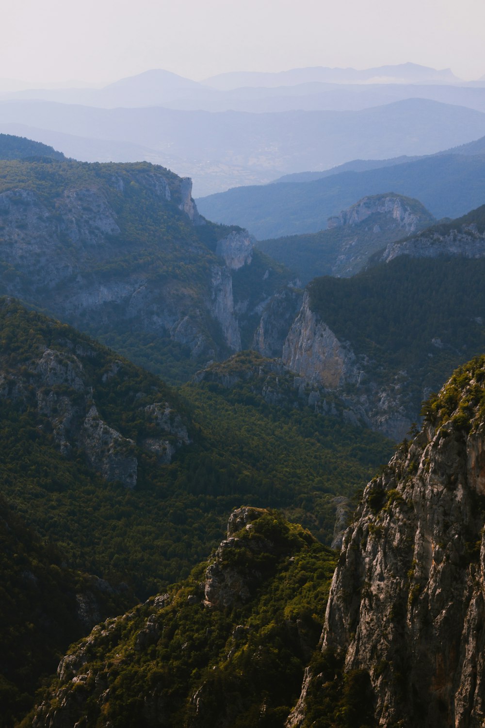 aerial view of mountains during daytime