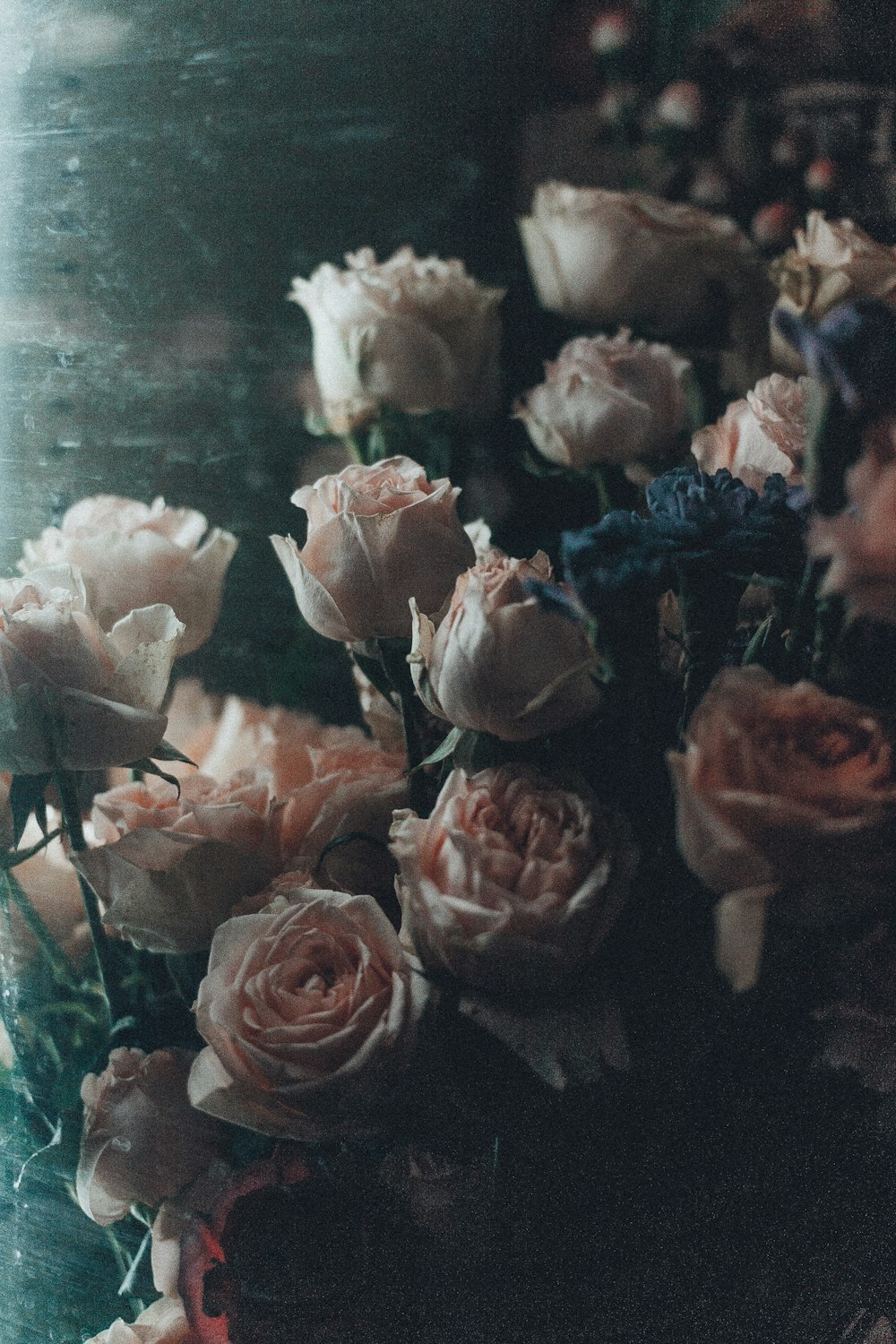 pink rose flower centerpiece