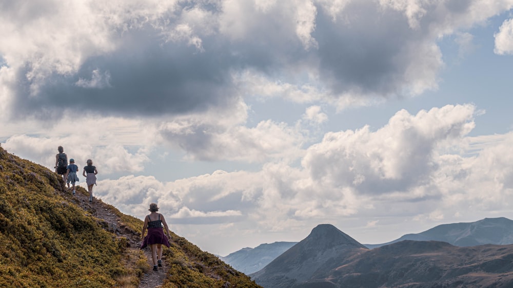 woman walking on pathway