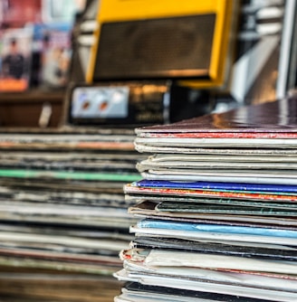 photo of vinyl records