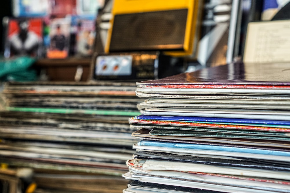 photo of vinyl records