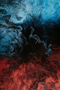 red and blue wallpaper