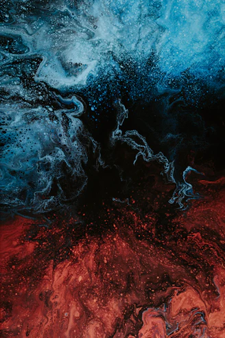 red and blue wallpaper