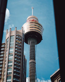 low angle photo of tower building