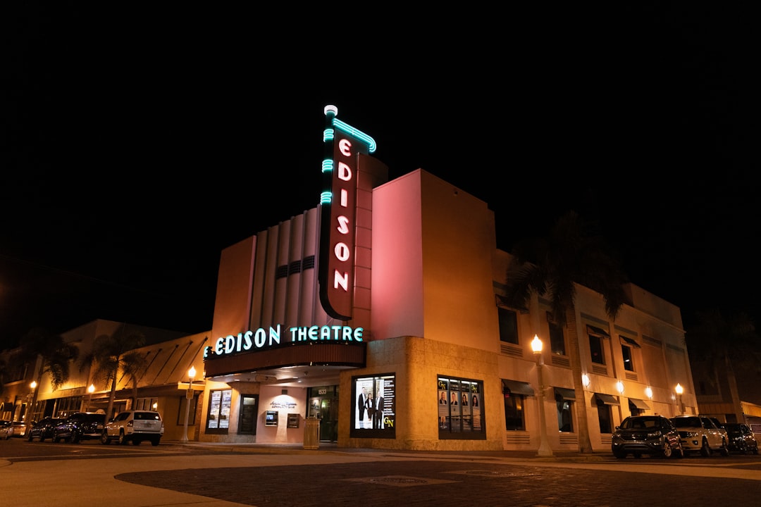 Edison store at night