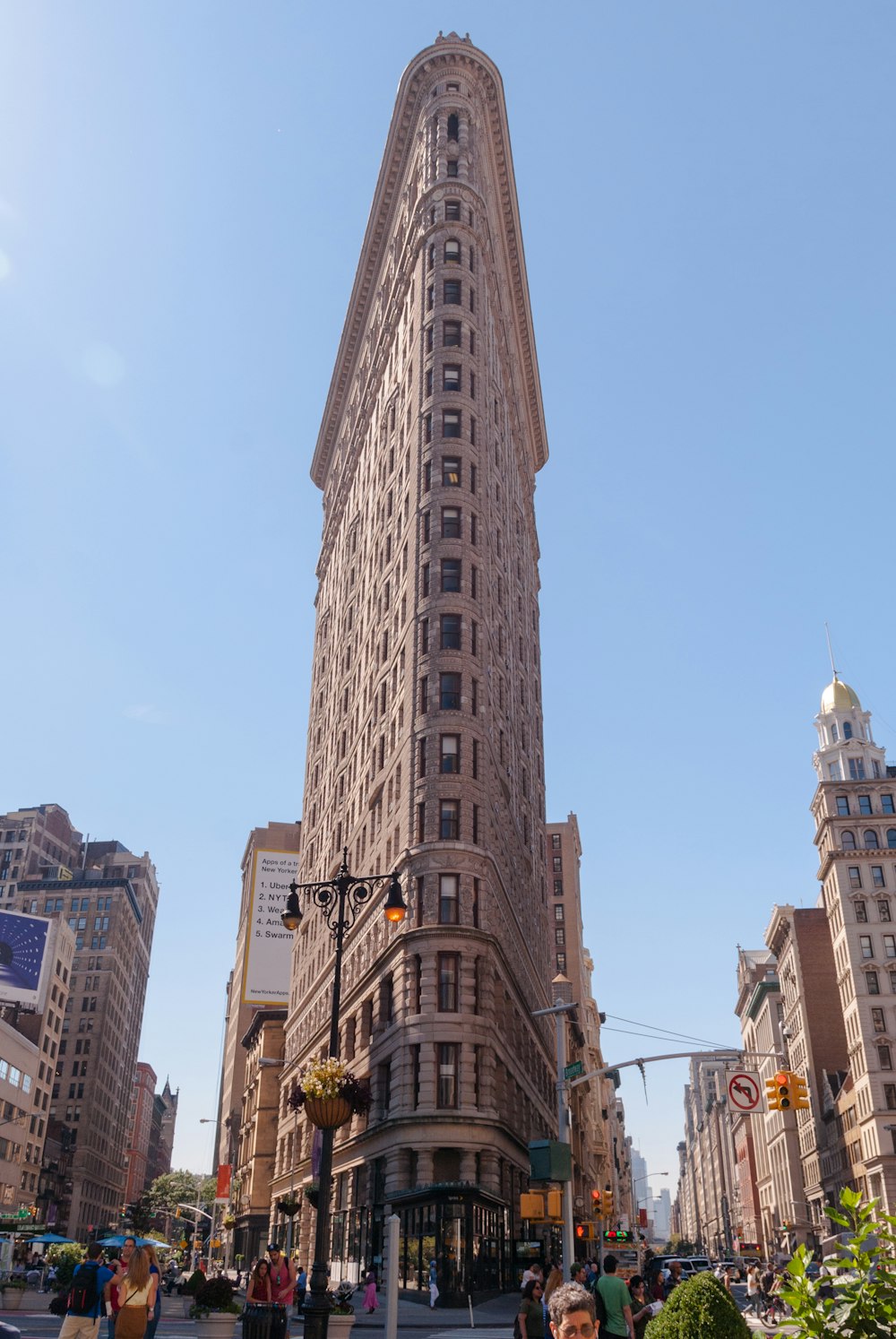 Edifício Flatiron em Nova Iorque