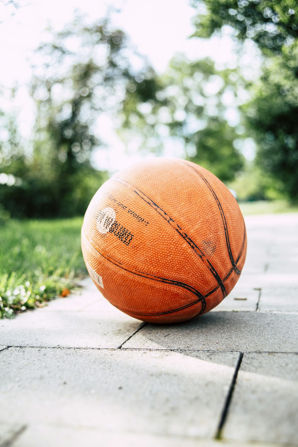 close-up of basketblal