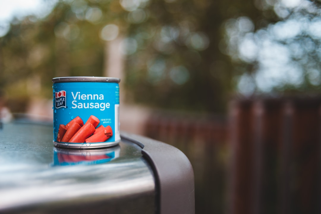 Vienna Sausage can