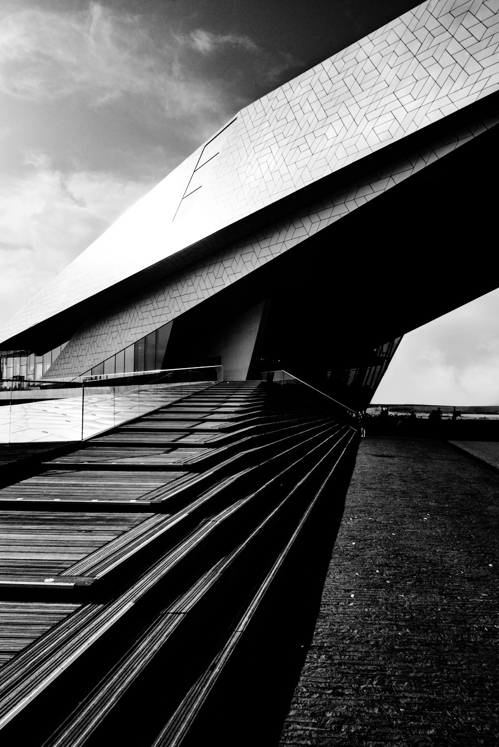 architectural photograph of concrete structure