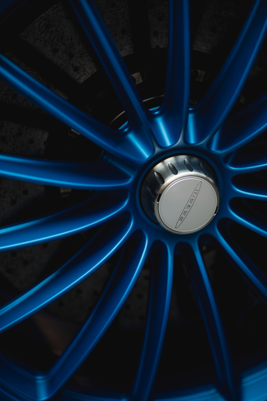 blue auto wheel