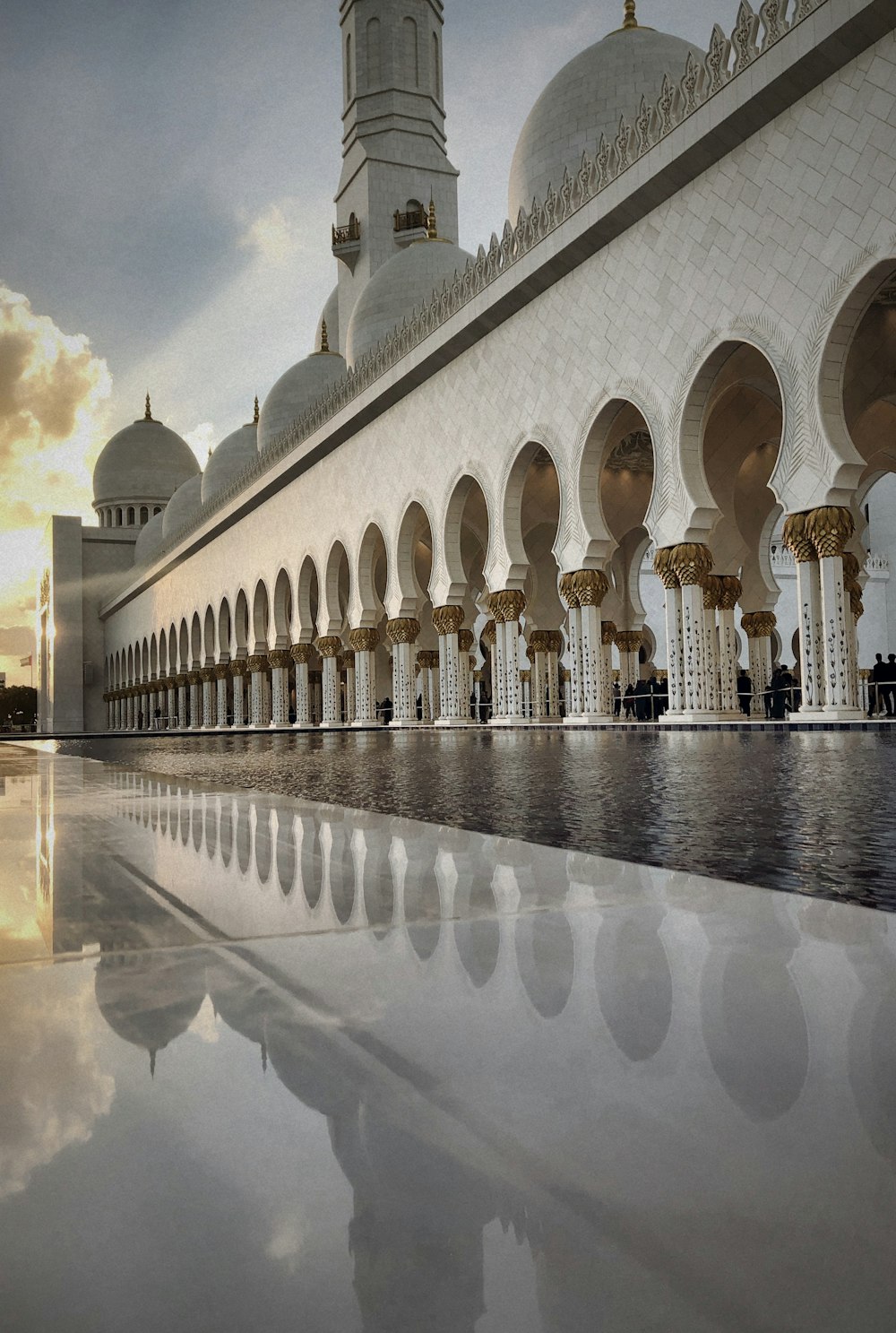 white temple