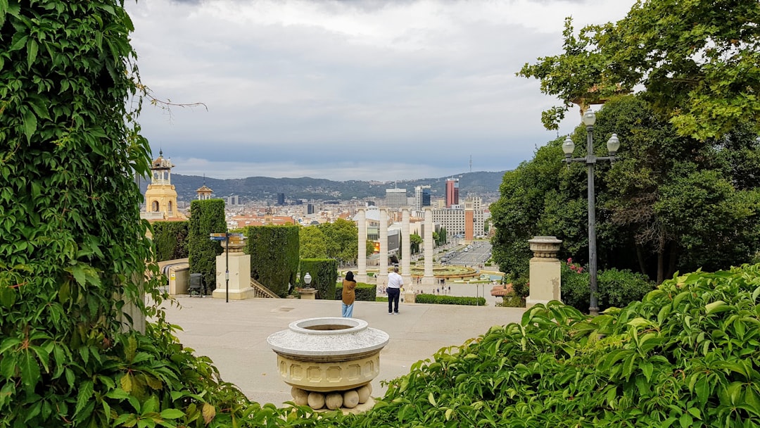 Panorama photo spot Plaça de les Cascades Camp Nou