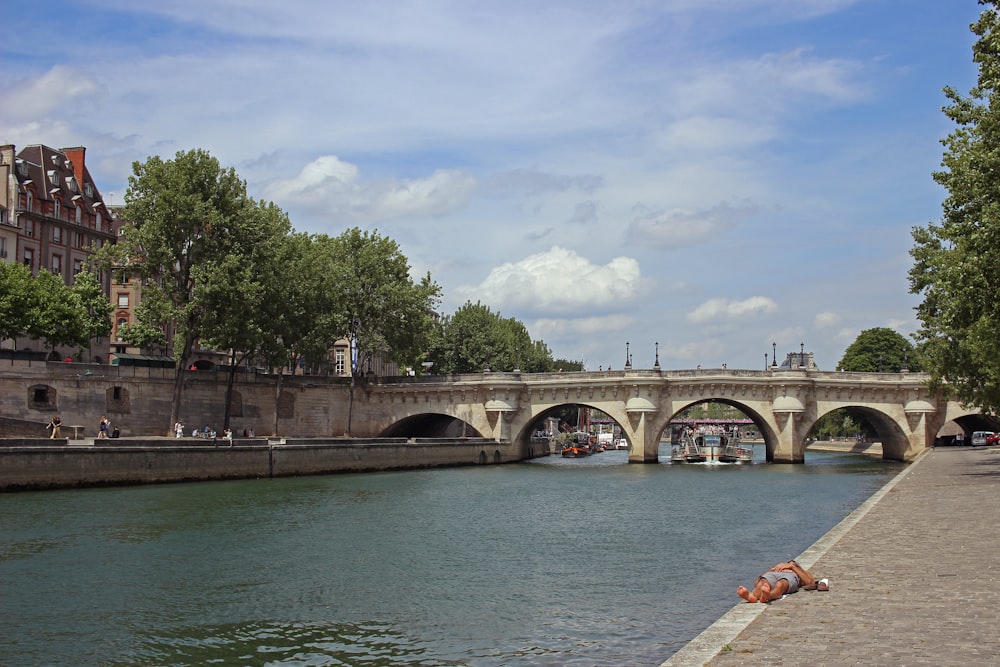 bridge above water