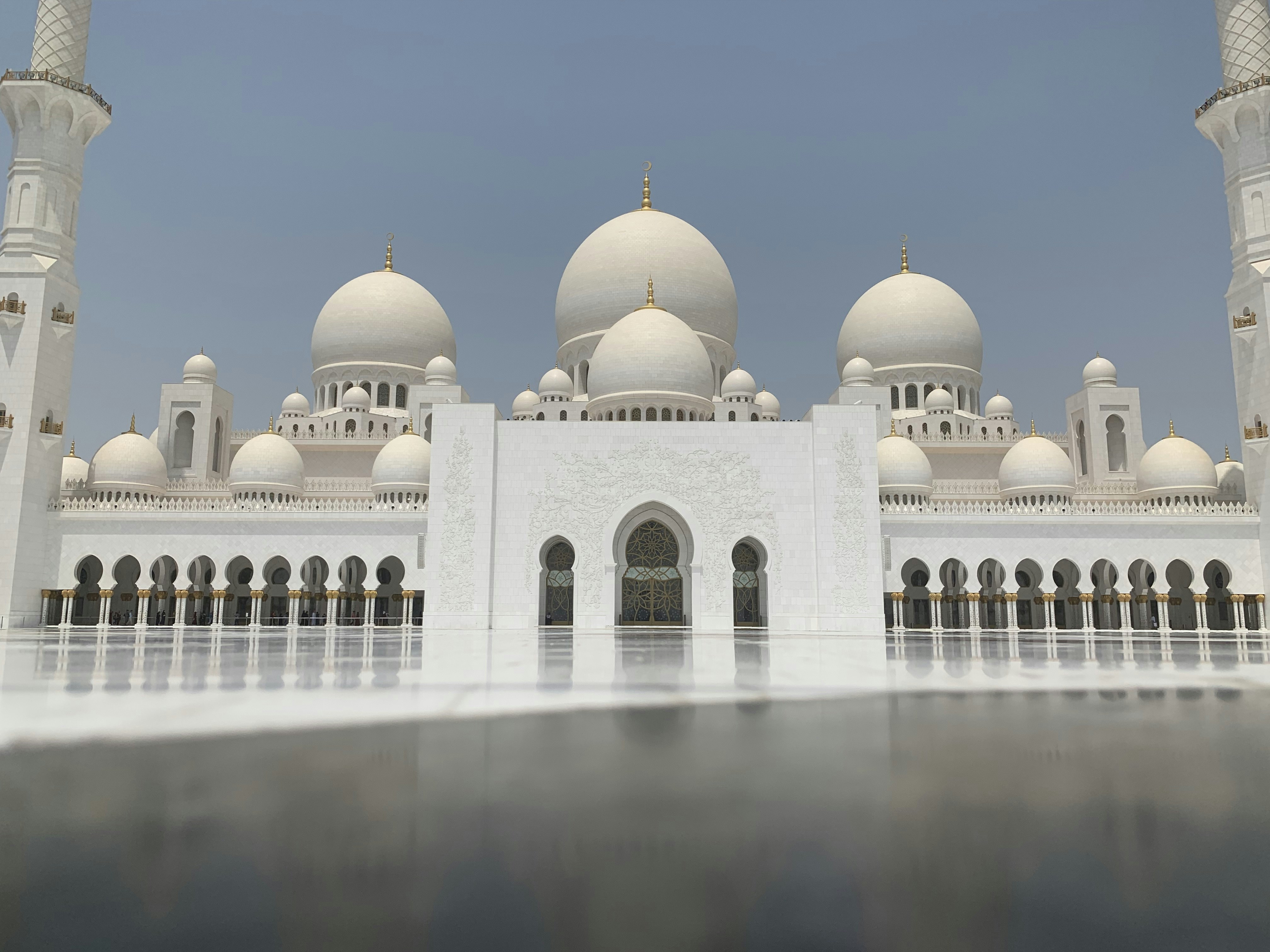 white concrete dome building