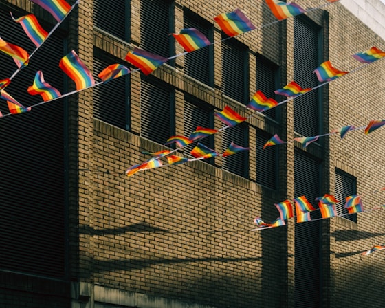 rainbow bunting