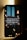 A smartphone leaning against a wall displays a message about conserving energy by turning off unused power points and lights. The screen background features hanging light bulbs, some lit and others dim, casting a warm glow against a dark and possibly urban skyline.
