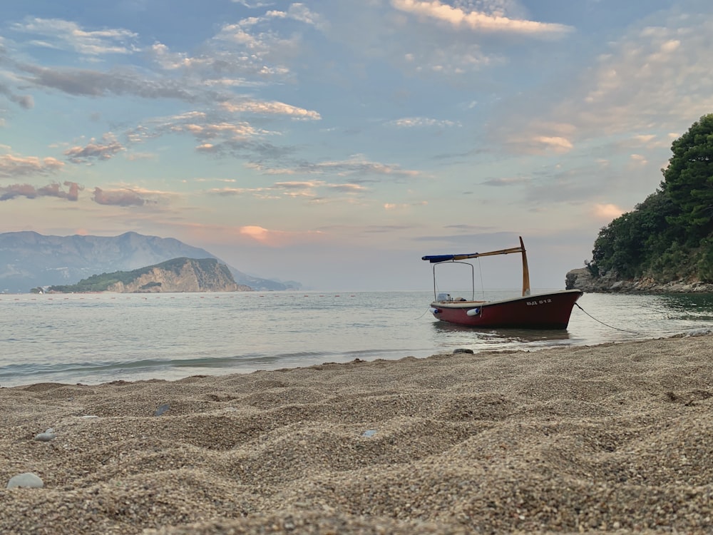 Bateau sur l’océan photographie