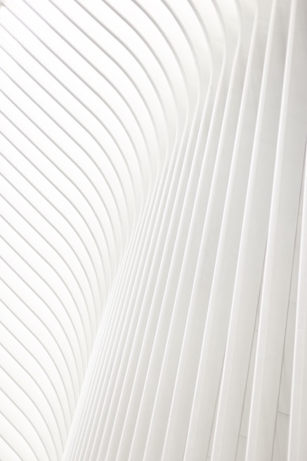 white interior design element