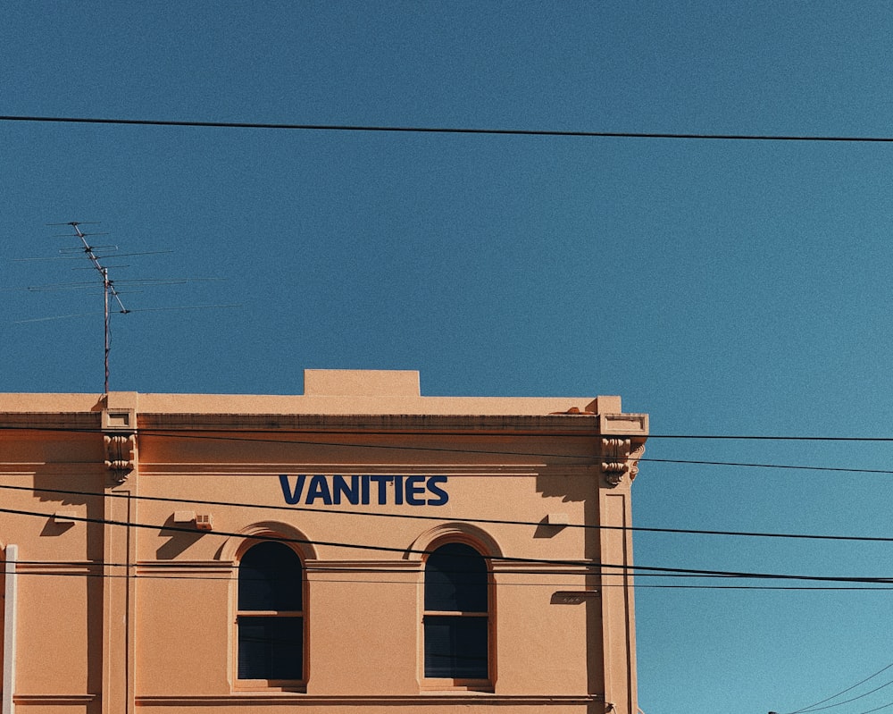 Vanities concrete building at daytime