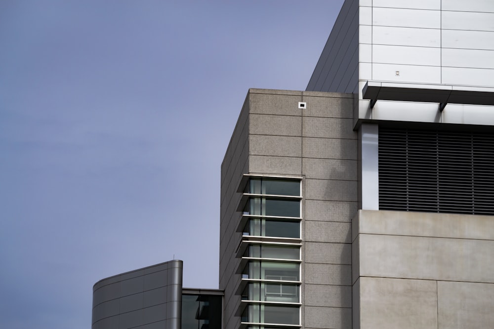 gray building under blue sky