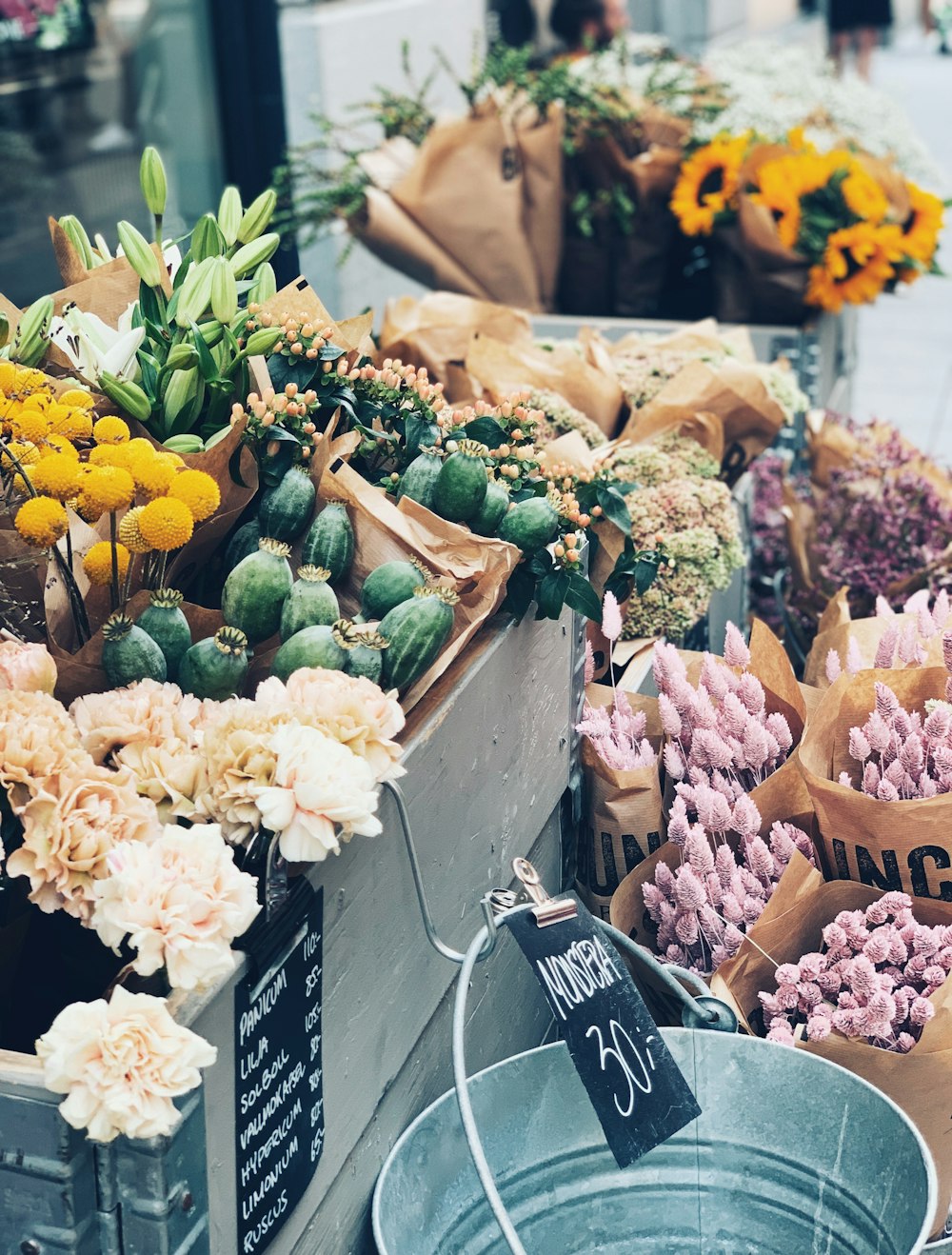 assorted flowers