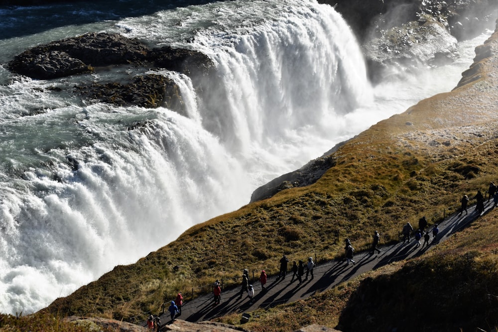 waterfalls