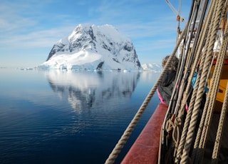 photography of ice berg during daytime