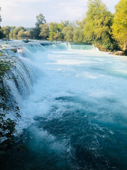 body of water in Manavgat Waterfall Turkey