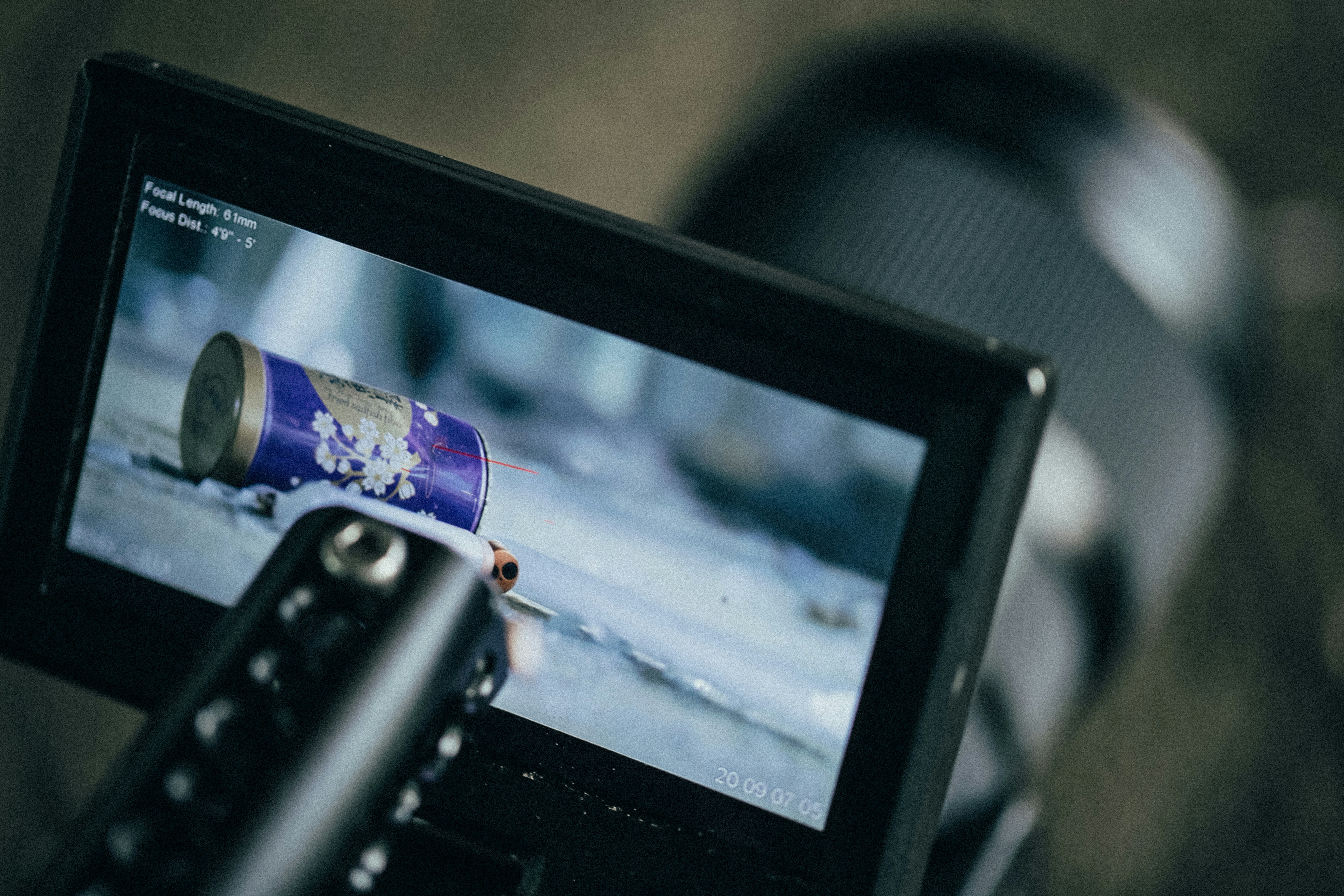 digital camera inspection screen
