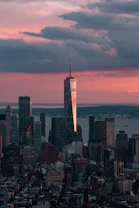 high rise buildings near ocean