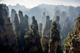 gray rock formations