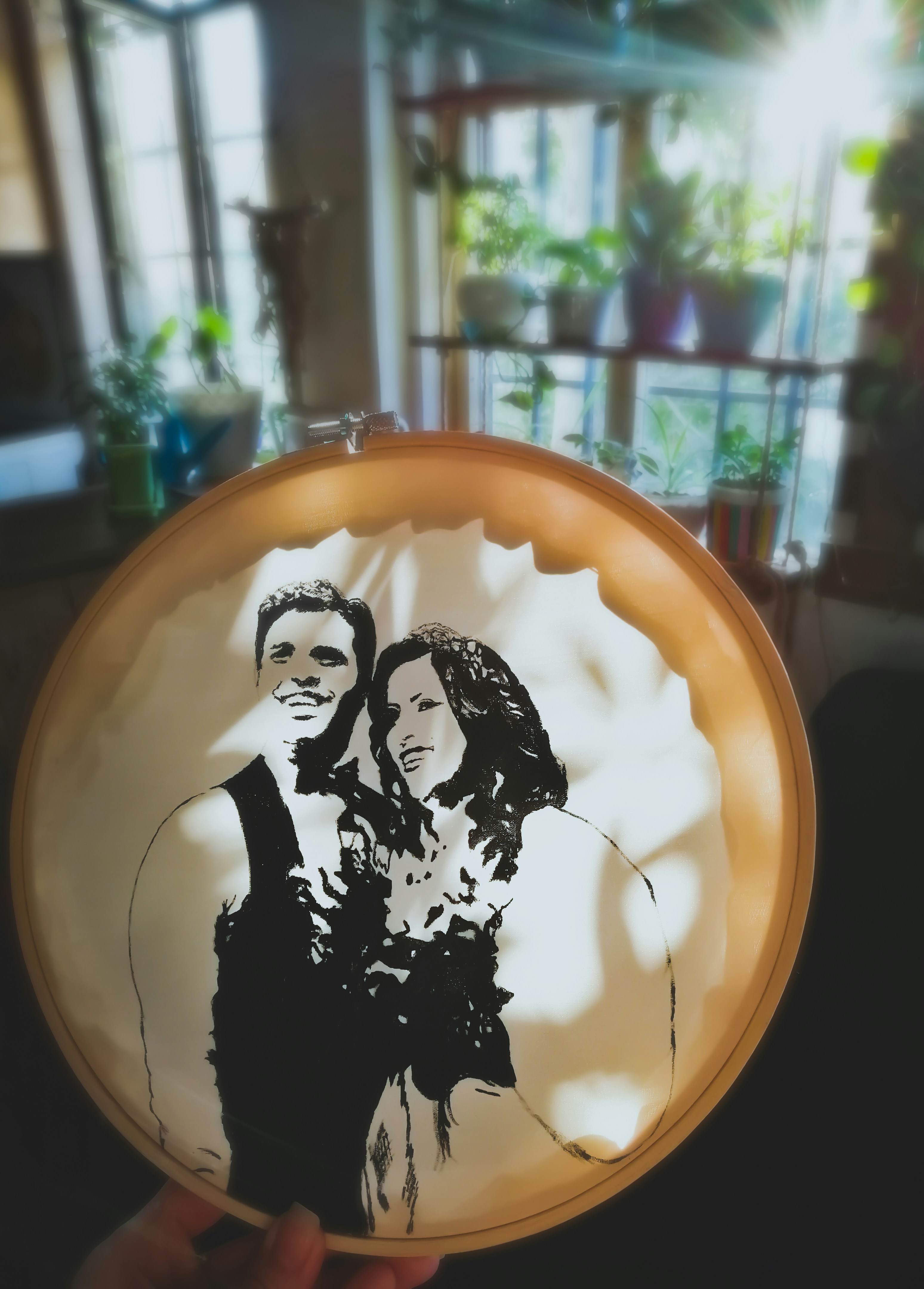 Custom Wedding Hoop